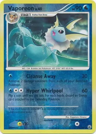 Majestic Dawn Vaporeon #34/100 reverse holo